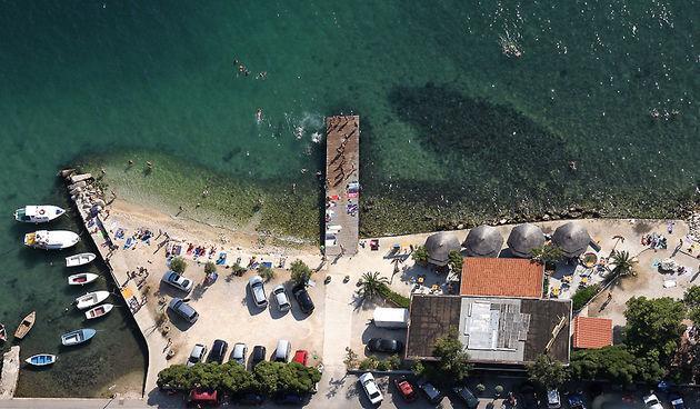 Beachfront House With Private Jacuzzi And Garden Zadar Luaran gambar